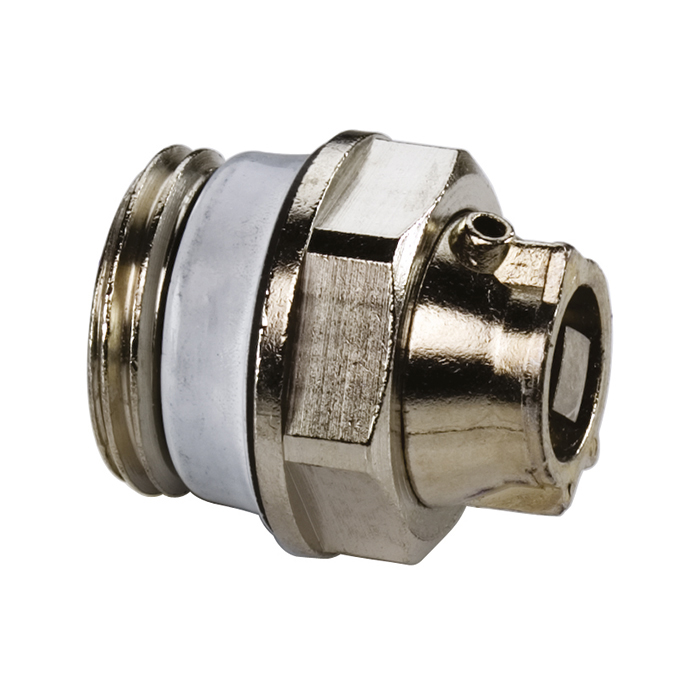 Exclusiv C Air Plug with Swivelling Outlet in Metal