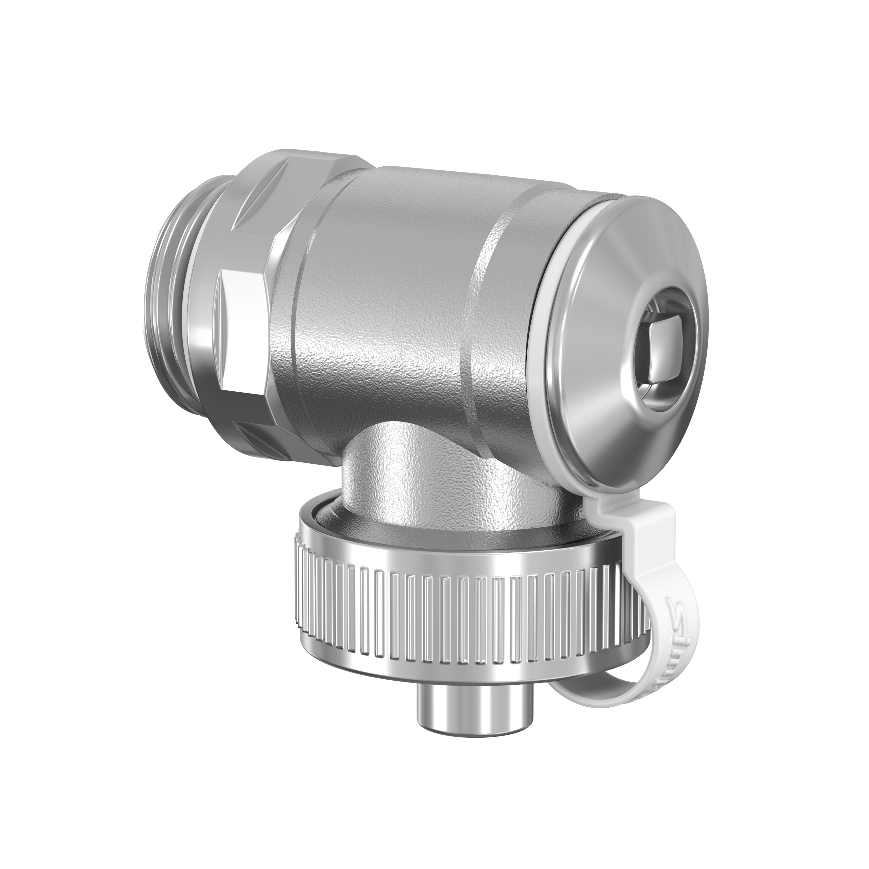 Standard V Fill and Drain Plug, Spout Body in Metal