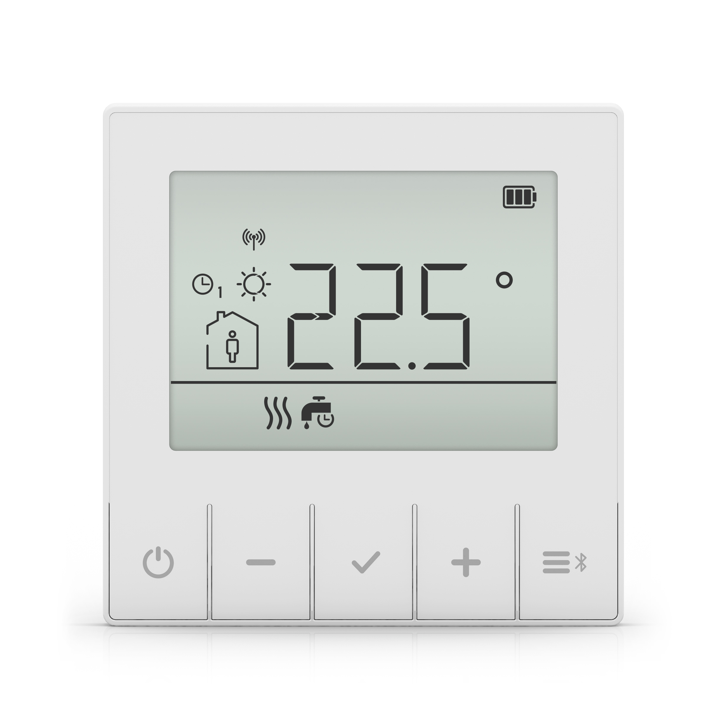 Meitronic Thermostat d'ambiance pour régulation à sonde extérieure