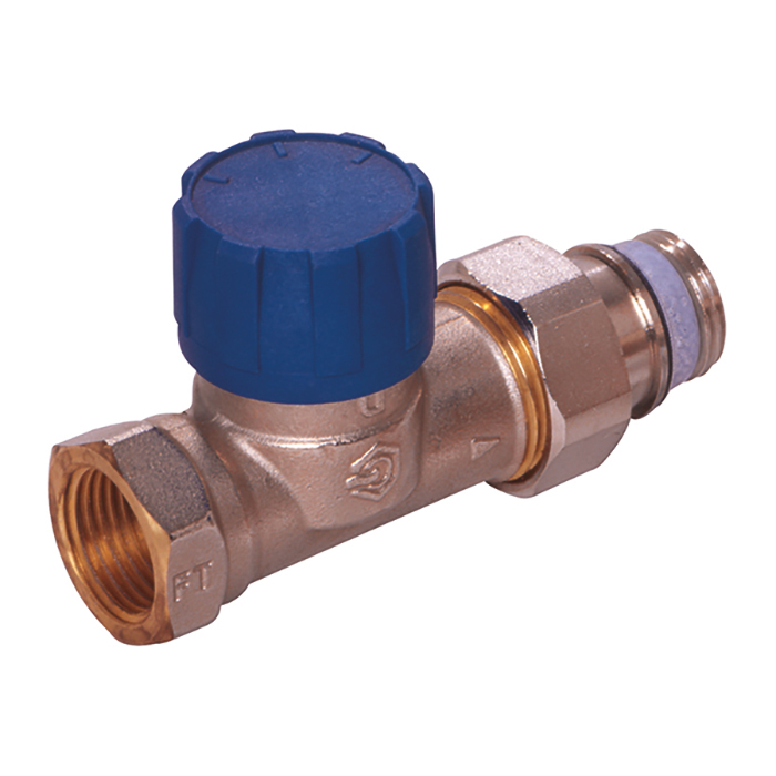 Thermostat valve body - With extended Kv-value, straight pattern